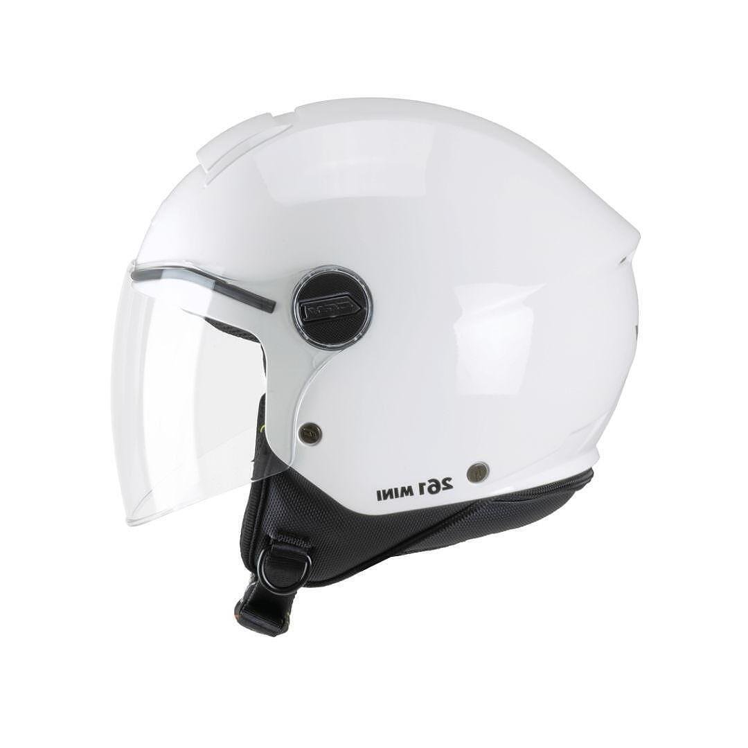 Детска каска за скутер CGM Mini Mono White | Мото Пойнт